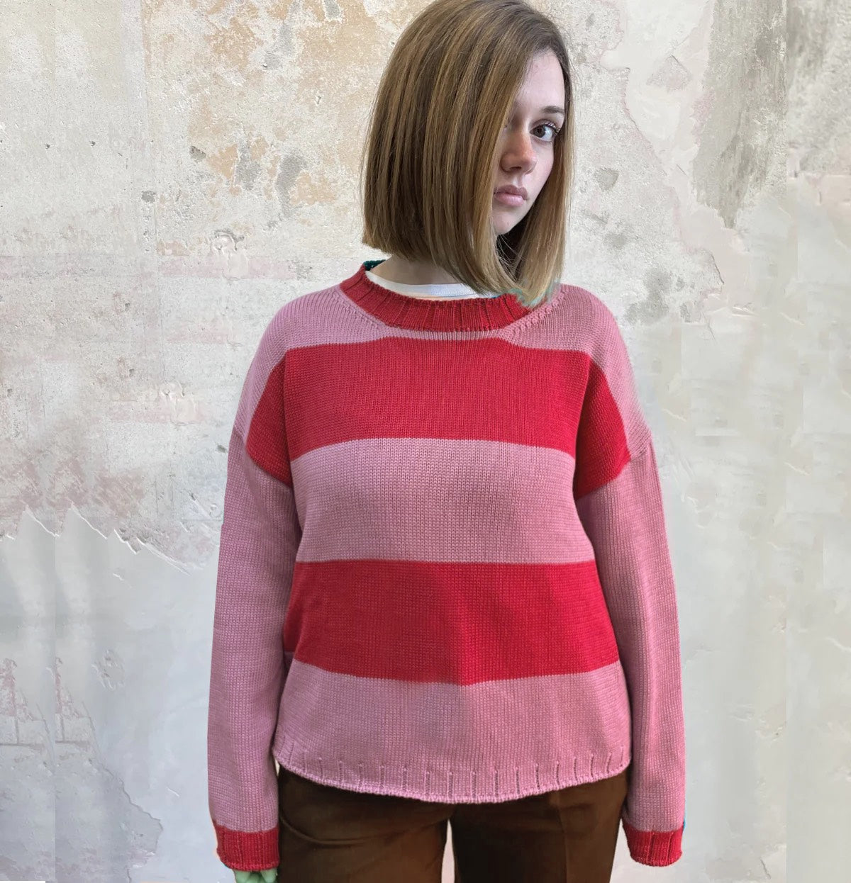 Maglia macro riga