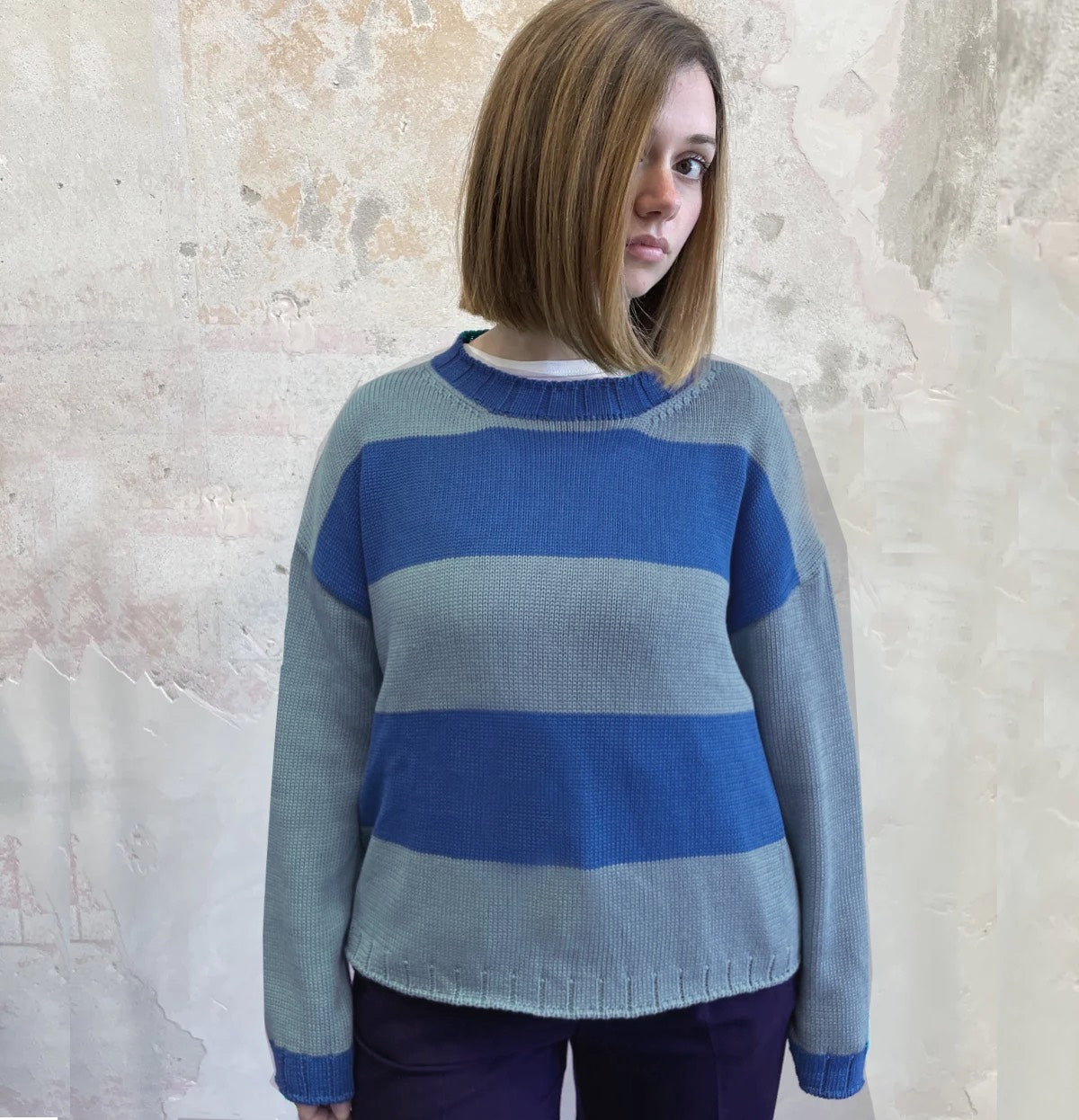Maglia macro riga