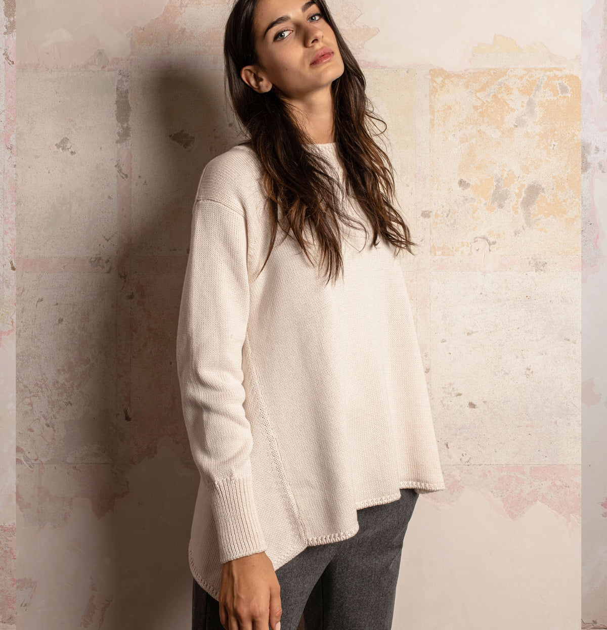 Inverno 21-22  Maglia asimmetrica
