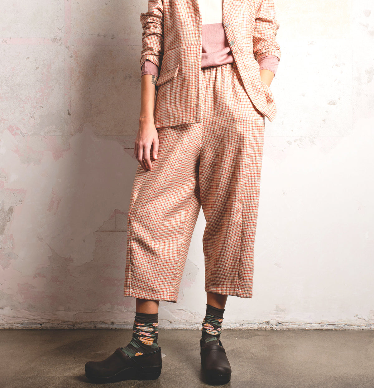 Inverno 21-22  Pantalone micro check
