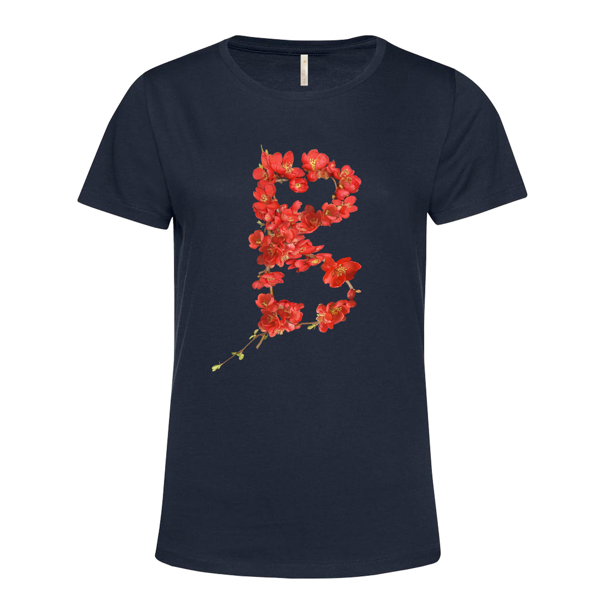 T-SHIRT "Lettere Botaniche" Lettera B