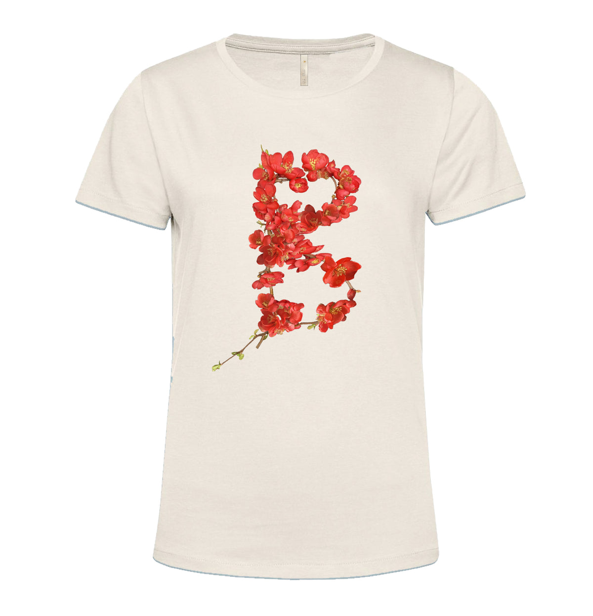 T-SHIRT "Lettere Botaniche" Lettera B