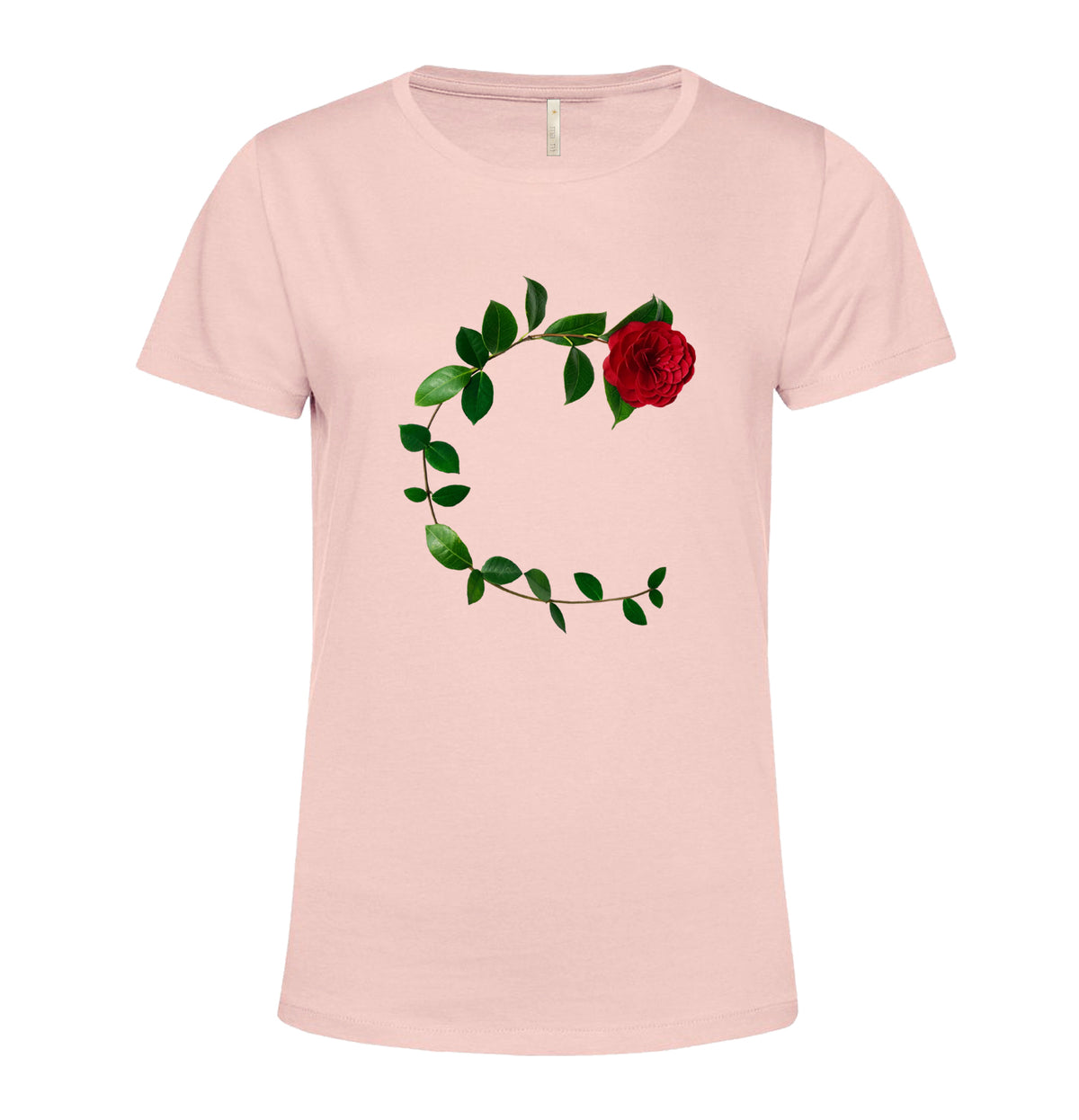 T-SHIRT "Lettere Botaniche" Lettera C