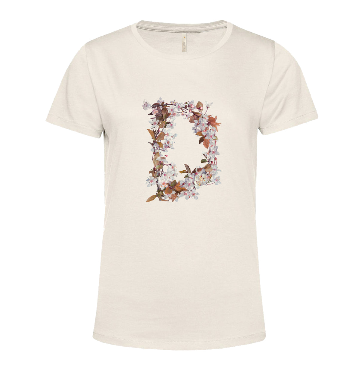 T-SHIRT "Lettere Botaniche" Lettera D