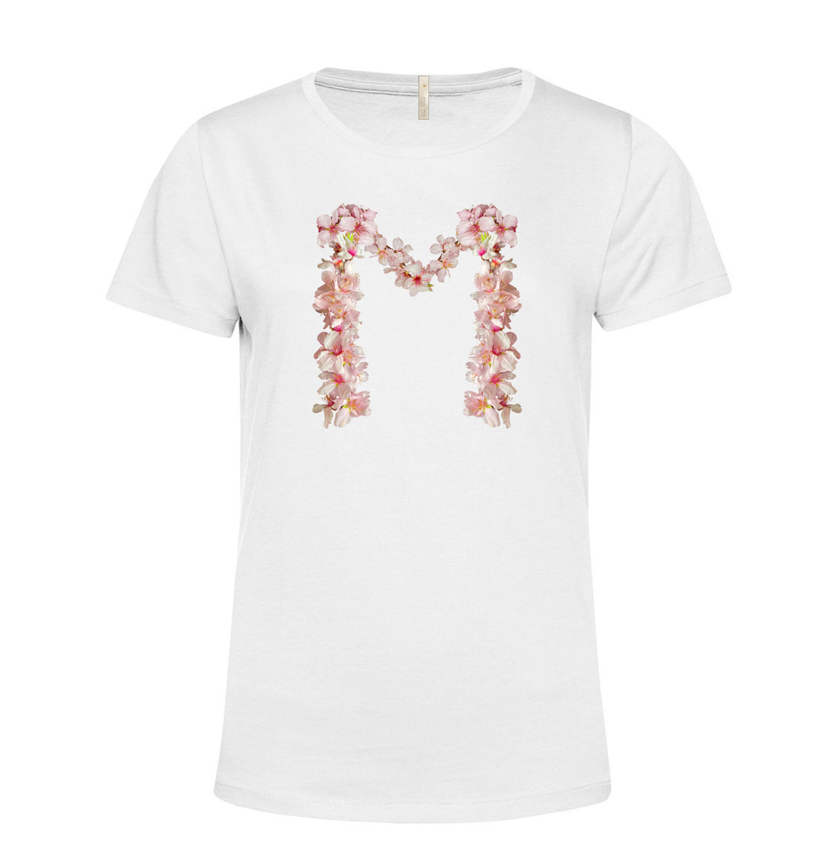 T-SHIRT "Lettere Botaniche" Lettera M