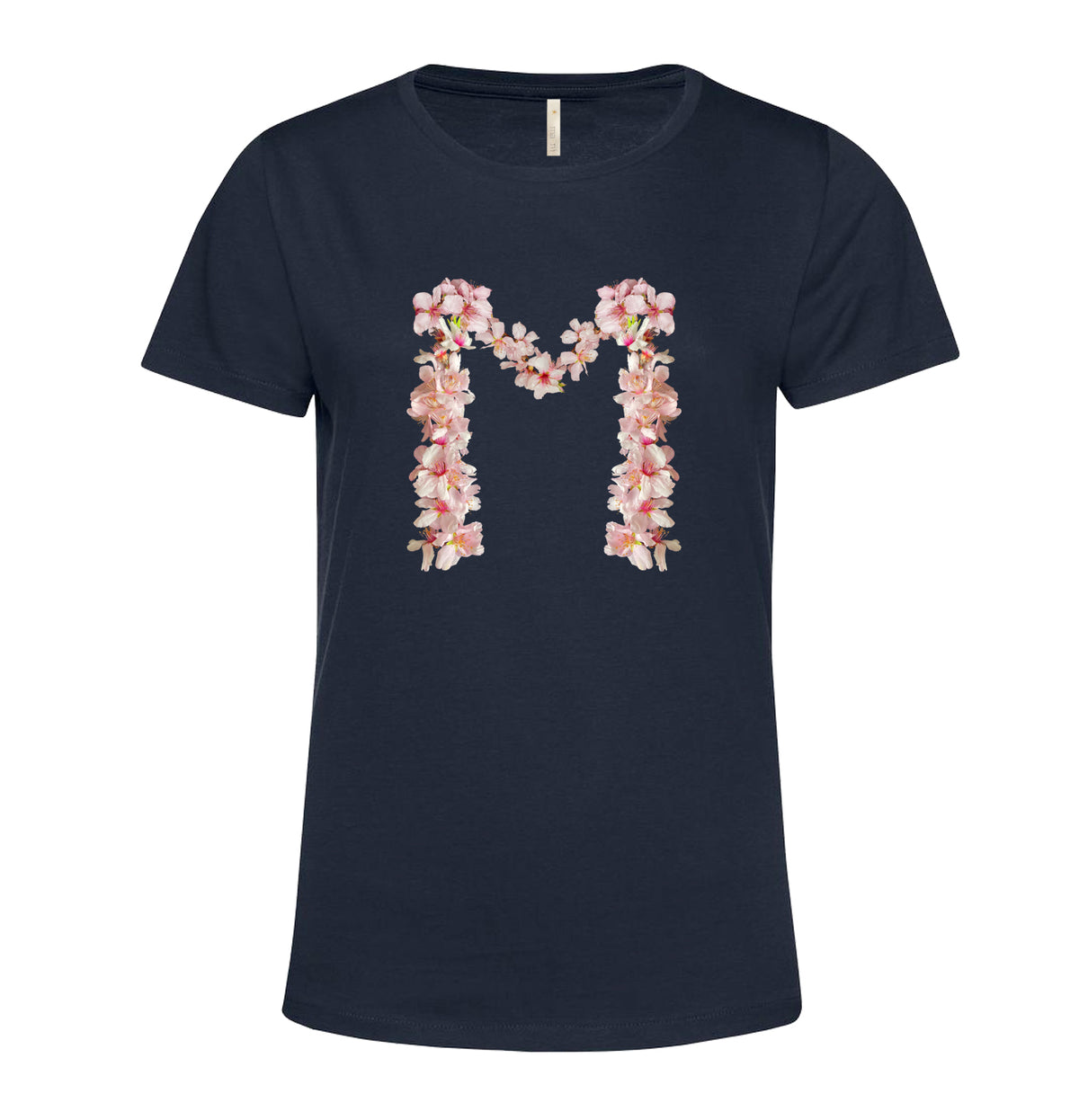 T-SHIRT "Lettere Botaniche" Lettera M