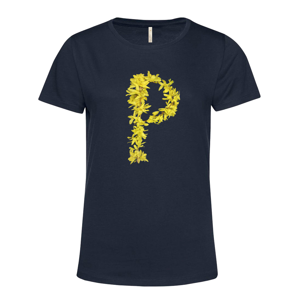 T-SHIRT "Lettere Botaniche" Lettera P