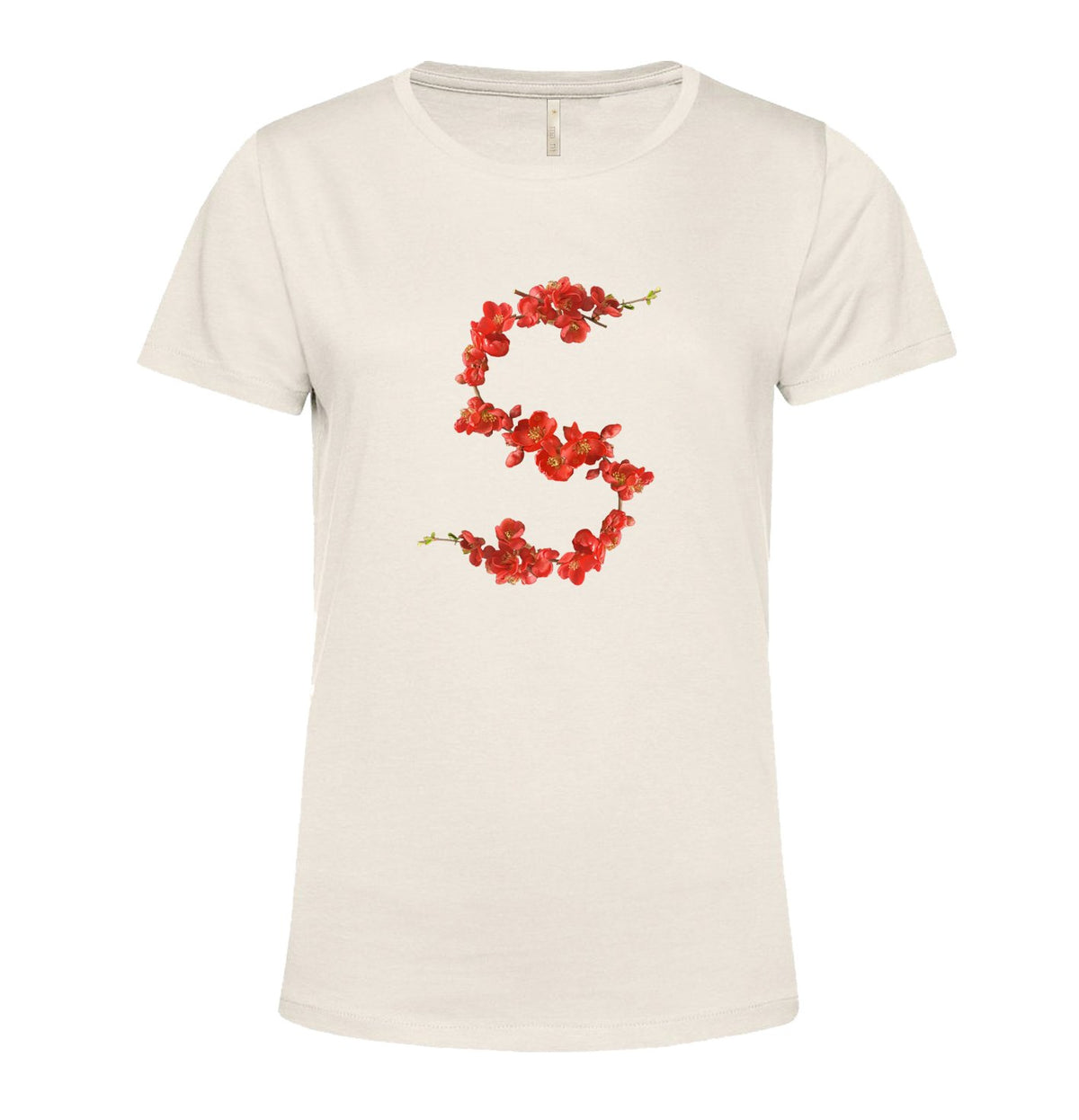 T-SHIRT "Lettere Botaniche" Lettera S