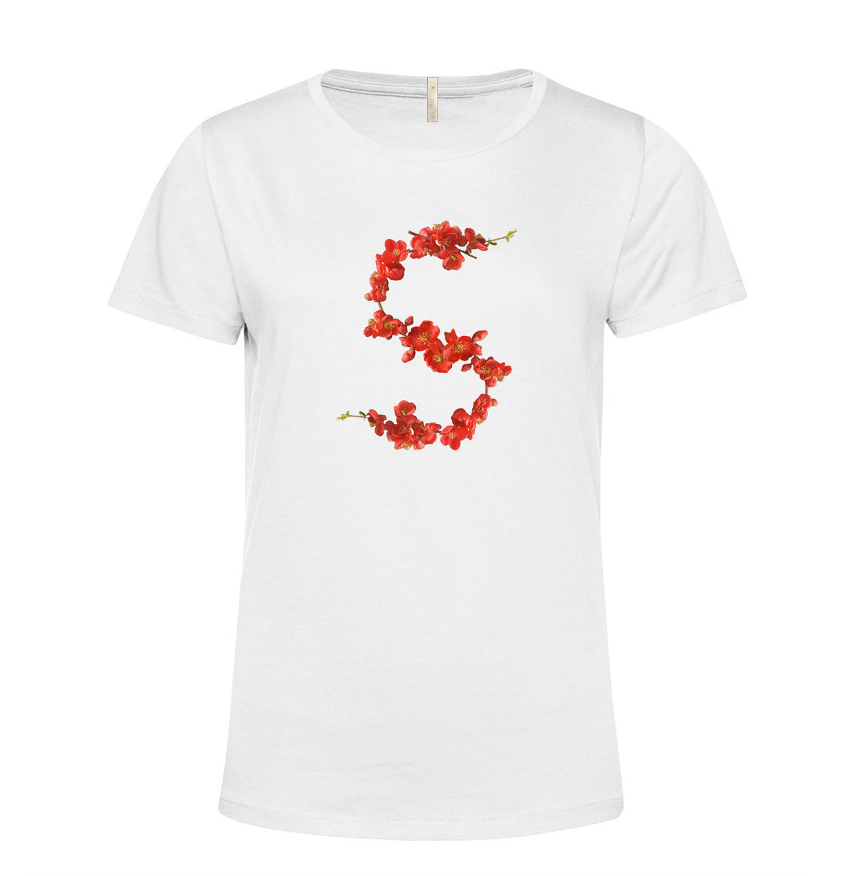 T-SHIRT "Lettere Botaniche" Lettera S