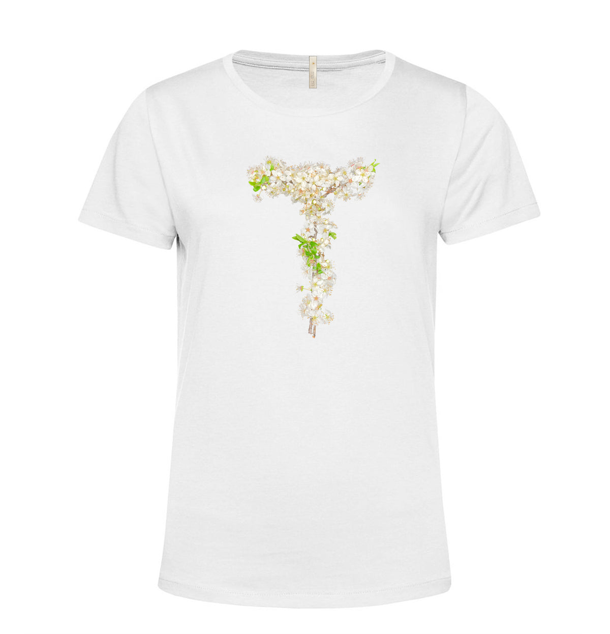 T-SHIRT "Lettere Botaniche" Lettera T