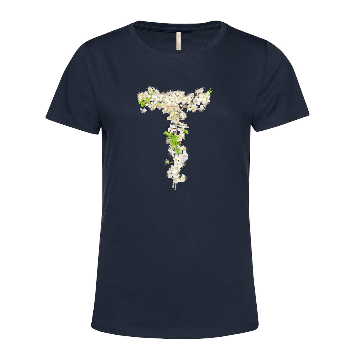 T-SHIRT "Lettere Botaniche" Lettera T