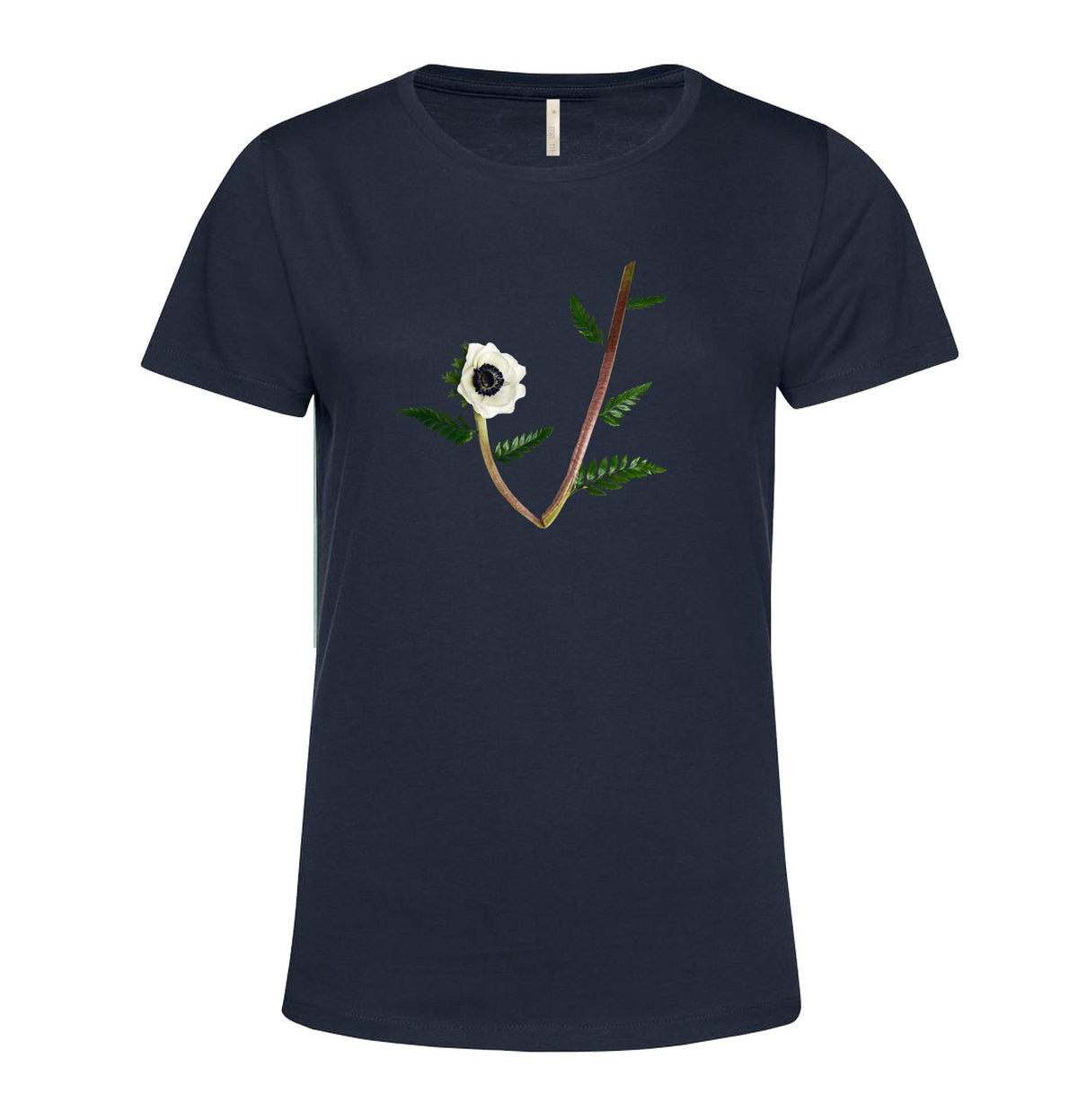 T-SHIRT "Lettere Botaniche" Lettera V