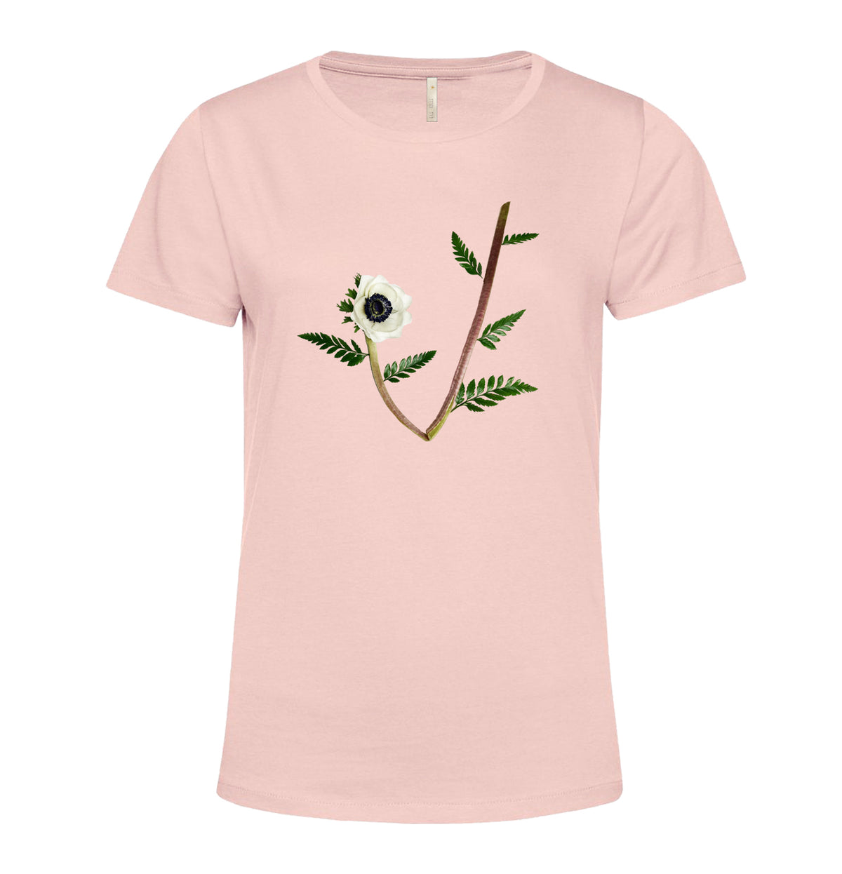 T-SHIRT "Lettere Botaniche" Lettera V